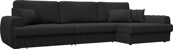 Диван угловой Лига Диванов Лига-057 НПБ Лонг угол правый / 129313 - фото