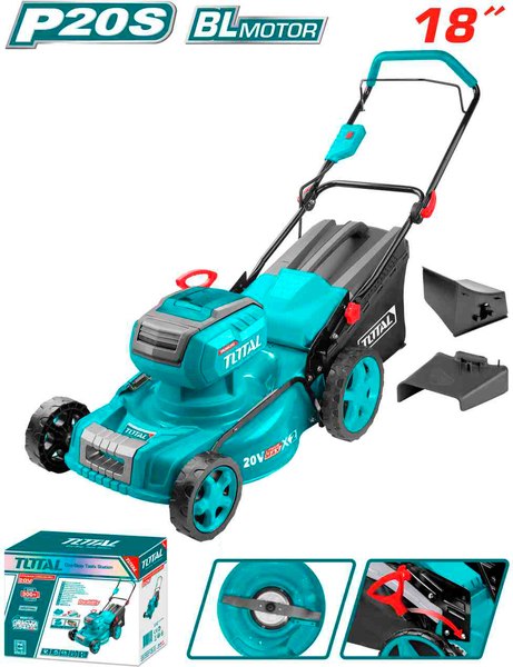 Газонокосилка аккумуляторная TOTAL TLMLI20185