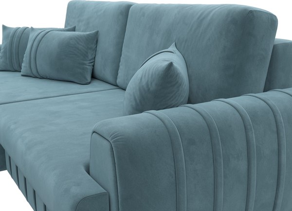 Диван угловой Лига Диванов Лига-057 НПБ угол левый / 129269L