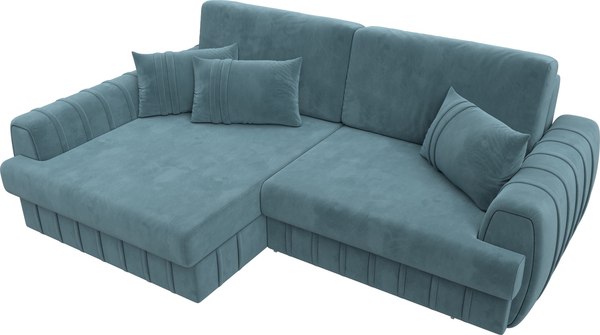 Диван угловой Лига Диванов Лига-057 НПБ угол левый / 129269L