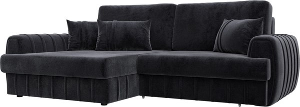 Диван угловой Лига Диванов Лига-057 НПБ угол левый / 129278L - фото