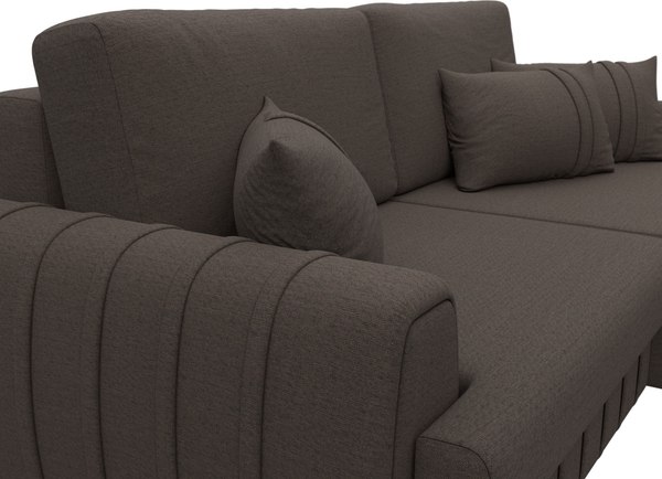 Диван угловой Лига Диванов Лига-057 НПБ угол правый / 129264