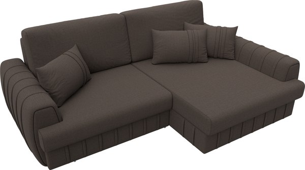 Диван угловой Лига Диванов Лига-057 НПБ угол правый / 129264