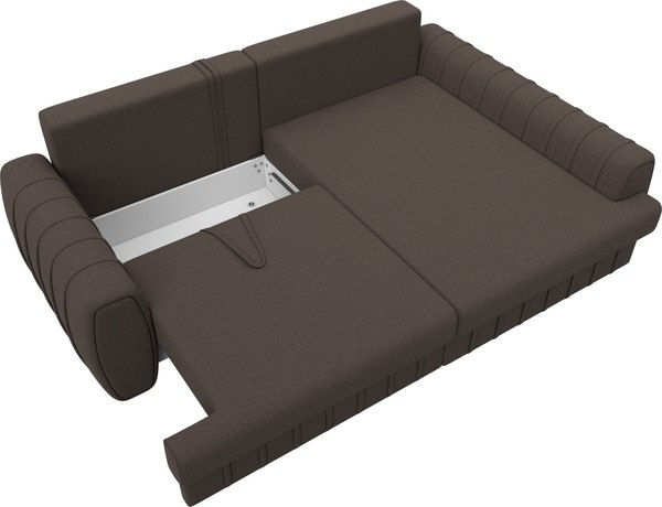 Диван угловой Лига Диванов Лига-057 НПБ угол правый / 129264