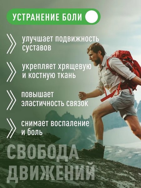 Хондропротектор LifeON Глюкозамин Хондроитин+MSM