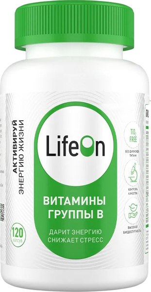 Мультивитаминный комплекс LifeON Витамины группы В - фото