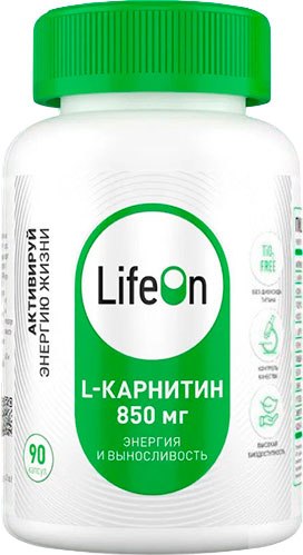 L-карнитин LifeON 90 капсул - фото