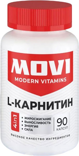 L-карнитин Movi 90 капсул - фото