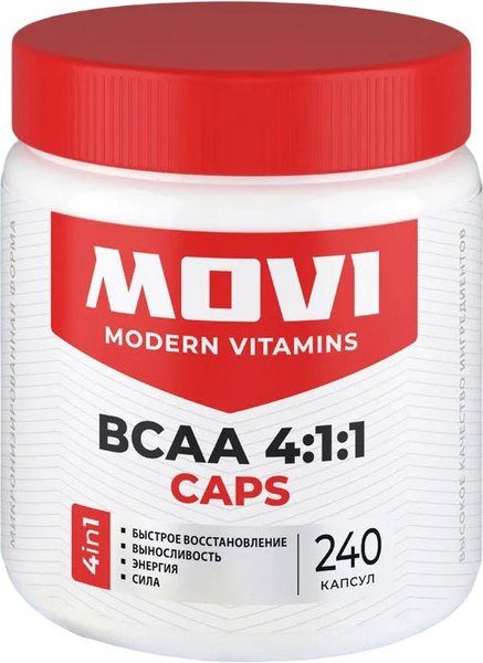 Аминокислоты BCAA Movi 4:1:1 - фото
