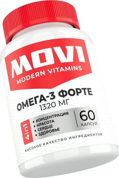 Жирные кислоты Movi Omega-3 Форте