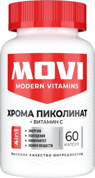 Витаминно-минеральный комплекс Movi Хром пиколинат с Витамином С - фото