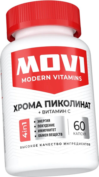 Витаминно-минеральный комплекс Movi Хром пиколинат с Витамином С
