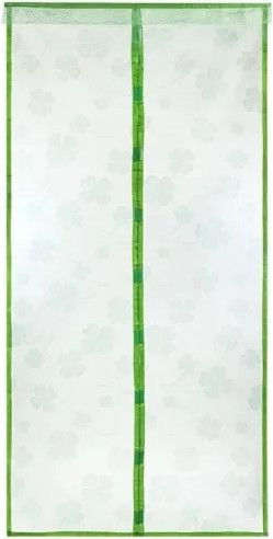 Москитная сетка на дверь Рыжий кот Капутомоскито Клевер / 311272 - фото