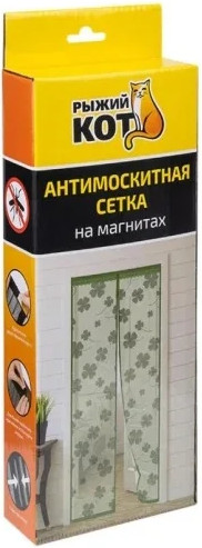 Москитная сетка на дверь Рыжий кот Капутомоскито Клевер / 311272