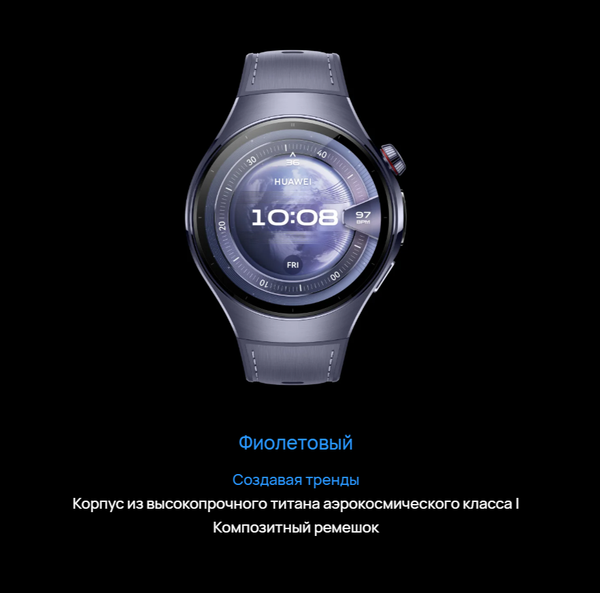 Умные часы Huawei Watch 5 46mm RTS-AL00 / 55020EVL