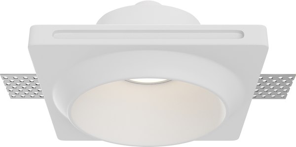 Точечный светильник Maytoni Gyps Modern DL124-GU10-01-TRS-W - фото