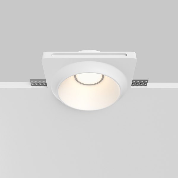 Точечный светильник Maytoni Gyps Modern DL124-GU10-01-TRS-W