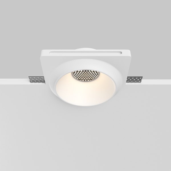 Точечный светильник Maytoni Gyps Modern DL124-GU10-01-TRS-W