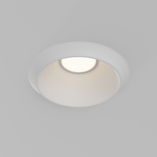 Точечный светильник Maytoni Gyps Modern DL124-GU10-01-TRS-W