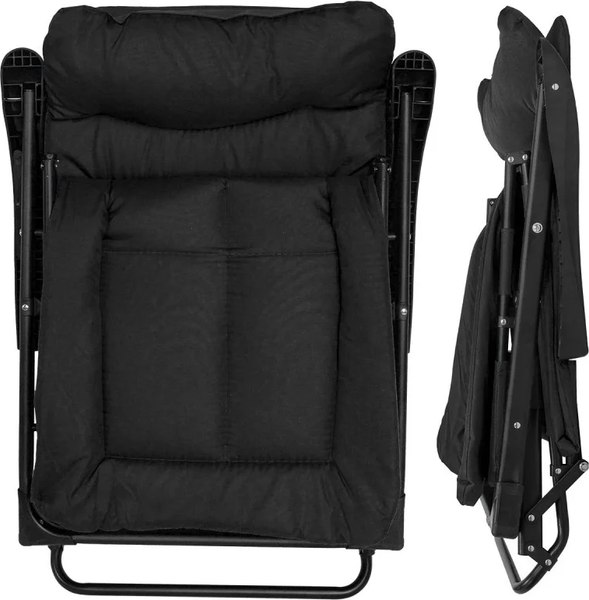 Складной шезлонг WMC Tools WMC-FG-HY-8000BK