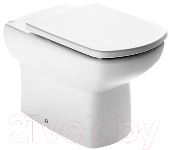 Унитаз напольный Roca Dama Senso Compacto 734151B000 + 7342518000 + ZRU9302820