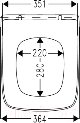 Унитаз напольный Roca Dama Senso Compacto 734151B000 + 7342518000 + ZRU9302820