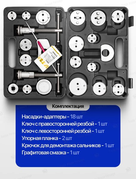 Набор автоинструмента Everforce EF-65809+2