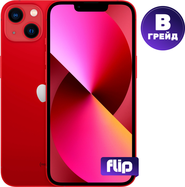 Смартфон восстановленный Apple iPhone 13 128GB Flip Грейд B - фото