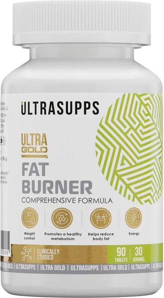 Жиросжигатель Ultrasupps Fat burner Ультра Голд - фото