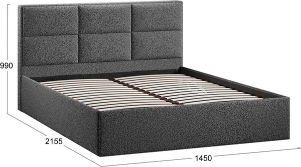 Каркас кровати ТриЯ Стелла Тип 1 c ПМ 140x200