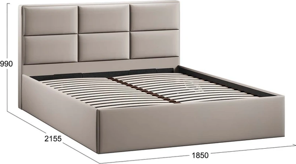 Каркас кровати ТриЯ Стелла Тип 1 c ПМ 180x200