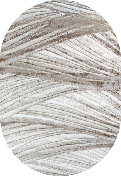 Ковер Safyun Victoria HL610-CREAM-VIZON-OVAL - фото