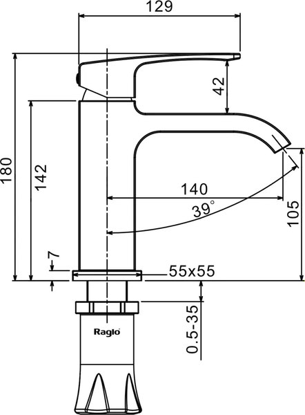 Смеситель Raglo R02.10.06