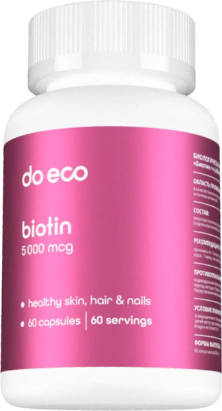 Витамин Do eco Биотин 5000 мкг - фото