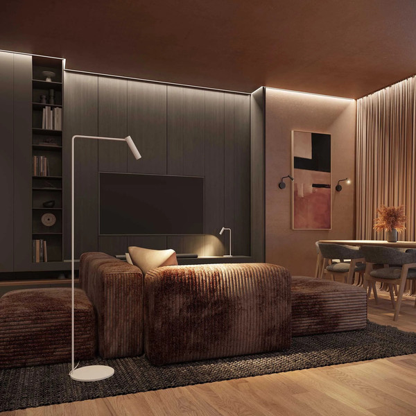 Спот Arlight SP-VERDI-LONG-WALL-3W Warm3000 BK 20deg / 051667