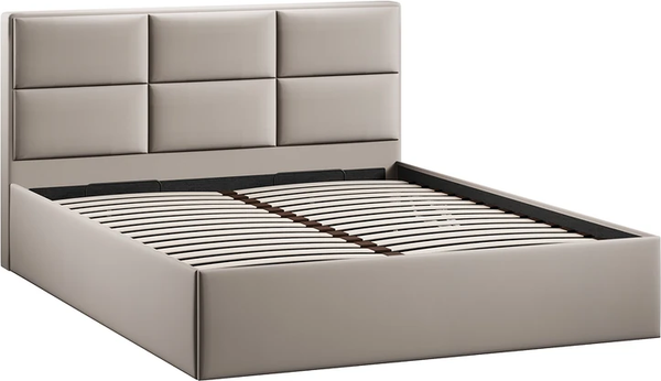 Двуспальная кровать ТриЯ Стелла Тип 1 c ПМ 180x200 - фото