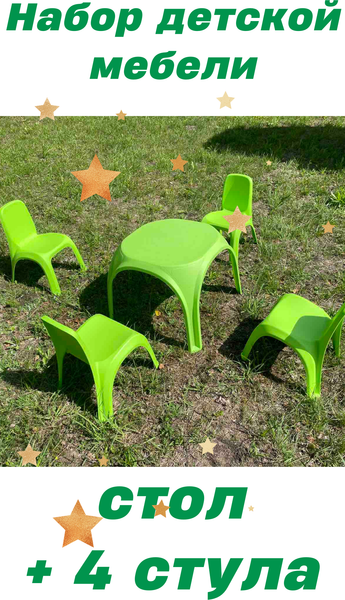 Комплект мебели с детским столом ИМпласт 15362