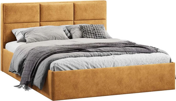 Двуспальная кровать ТриЯ Стелла Тип 1 c ПМ 180x200 - фото