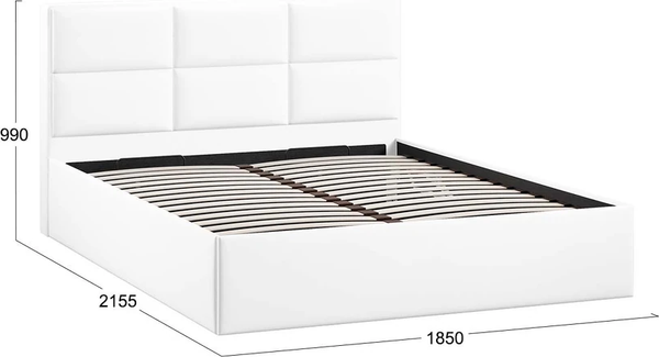 Двуспальная кровать ТриЯ Стелла Тип 1 c ПМ 180x200