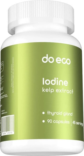 Пищевая добавка Do eco Йод Kelp с экстрактом ламинарии - фото