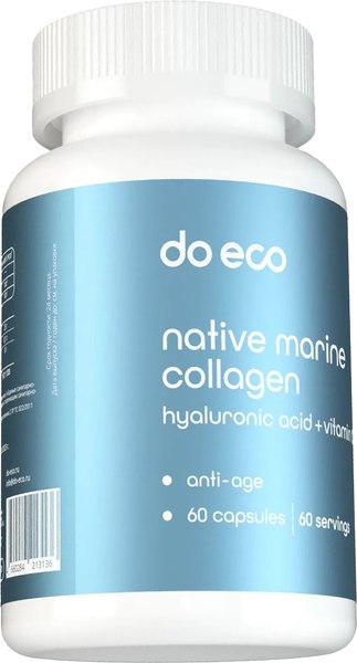 Коллаген Do eco Морской нативный С Гиалуроновой кислотой и Витамином С - фото