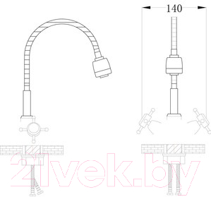 Смеситель РМС SL65-279F