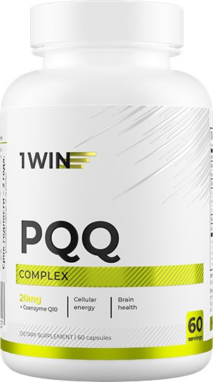 Комплексная пищевая добавка 1WIN Комплекс PQQ 20мг + Коэнзим Q10 - фото