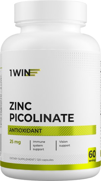 Минерал 1WIN Пиколинат цинка - фото