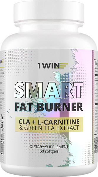 L-карнитин 1WIN Smart Fat Burner С зеленым чаем - фото