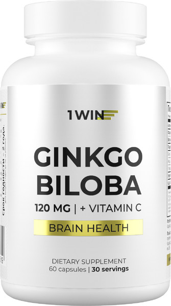 Комплексная пищевая добавка 1WIN Гинкго Билоба + Витамин С - фото