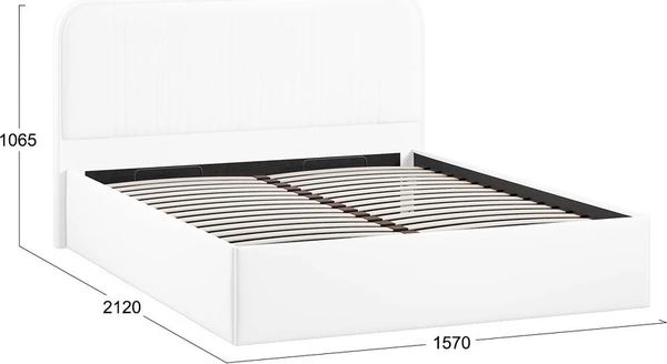 Каркас кровати ТриЯ Тиффани Тип 1 c ПМ 140x200