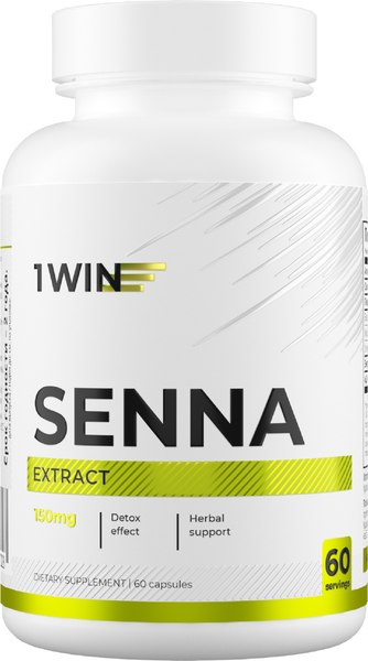 Пищевая добавка 1WIN Сенна экстракт 150мг - фото
