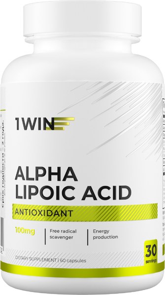 Жирные кислоты 1WIN Альфа Липоевая кислота - фото