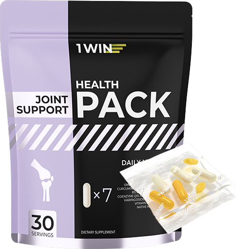 Комплексная пищевая добавка 1WIN Joint support Нealth pack - фото